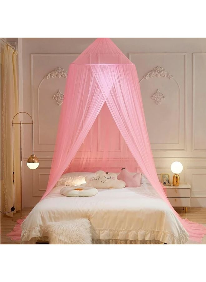 Black Dome Shaped Floor Mosquito Net For 70 87 78 74 Inch Bed No Assembly Required - Image 5